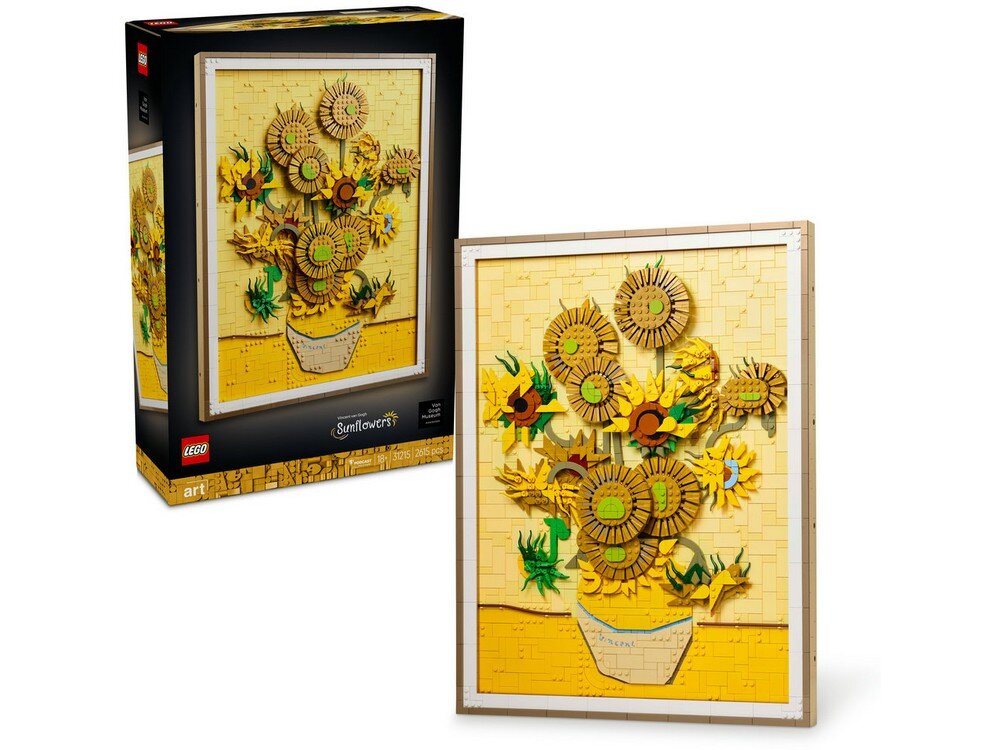 LEGO 31215 Art Słoneczniki Vincent van Gogh Zestaw  