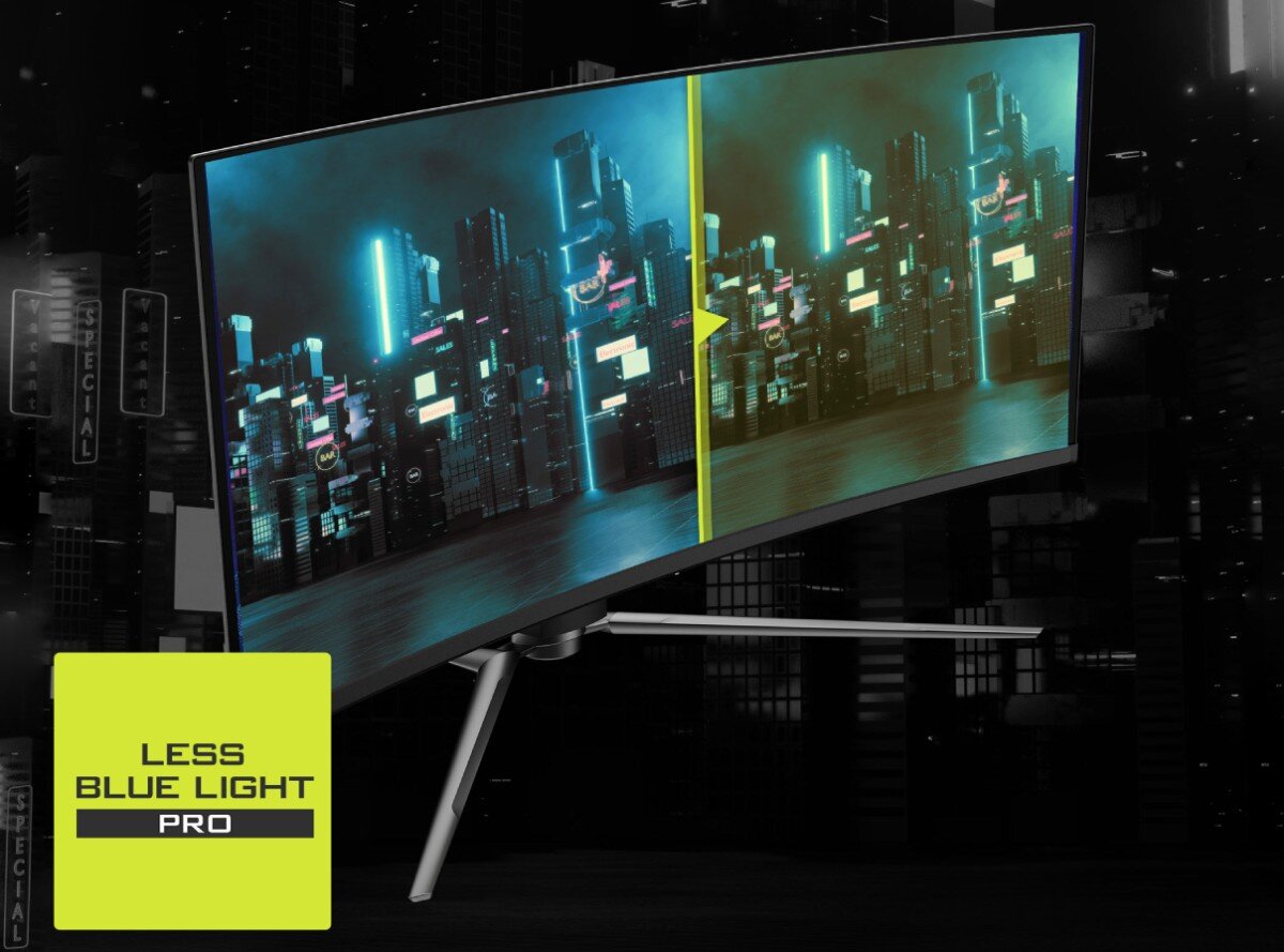 Monitor MSI MAG 341CQP QD-OLED 34 3440x1440px 175Hz 0.03 ms [GTG] Curved filtrowanie powłoka antyrefleksyjna