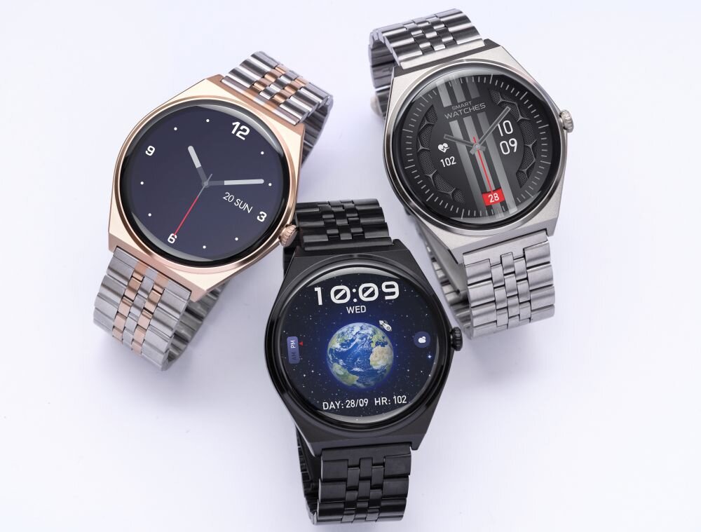 Smartwatch MAXCOM Ecowatch 5 - BATERIA CZAS DZIALANIA, LIFESTYLOWE UJECIE 3 KOLOROW