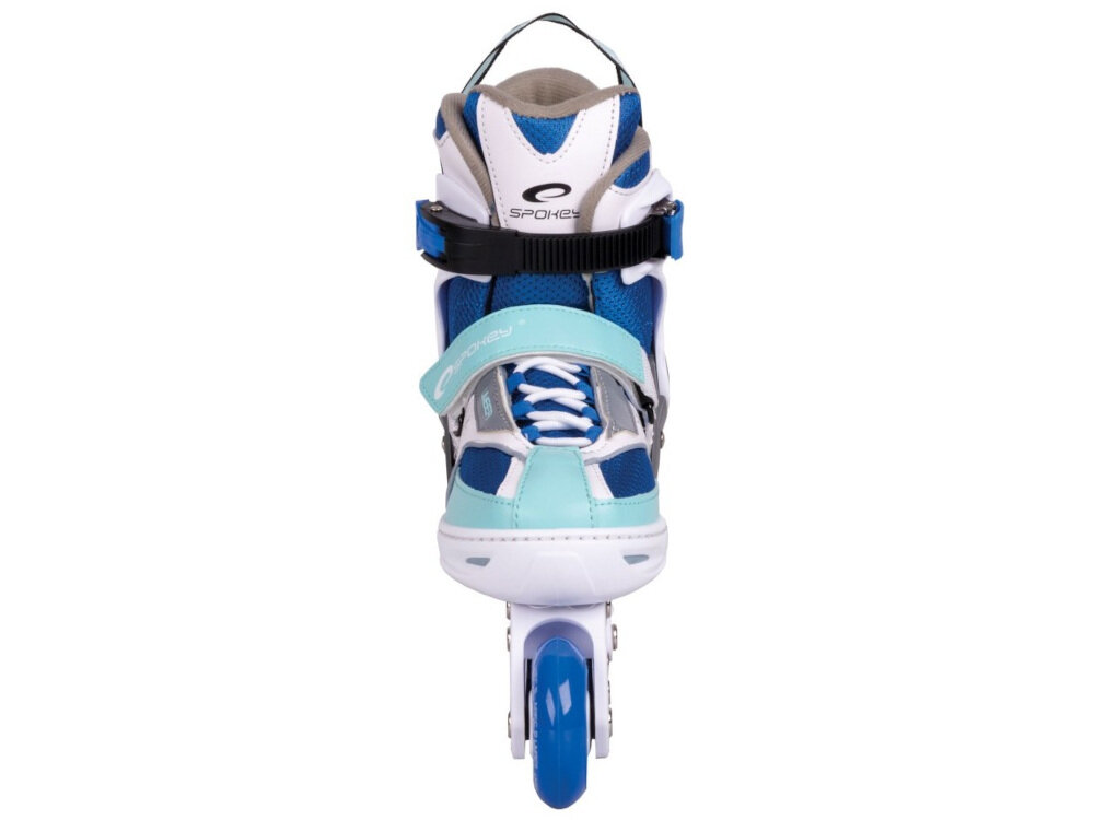 Łyżworolki SPOKEY Limber (rozmiar 33-36) wspaniały sport poprawia kondycję fizyczną mnóstwo satysfakcji koordynacja dla dzieci wykonany z dbałością o najmniejszy szczegół dokładne przeszycia wysokiej jakości materiały