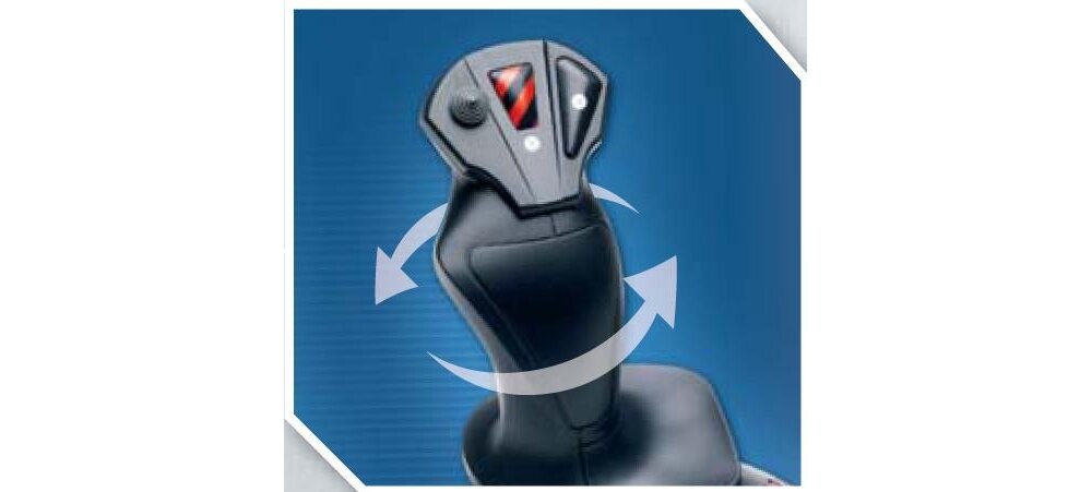 Kontroler THRUSTMASTER T-Flight Stick X przełączniki