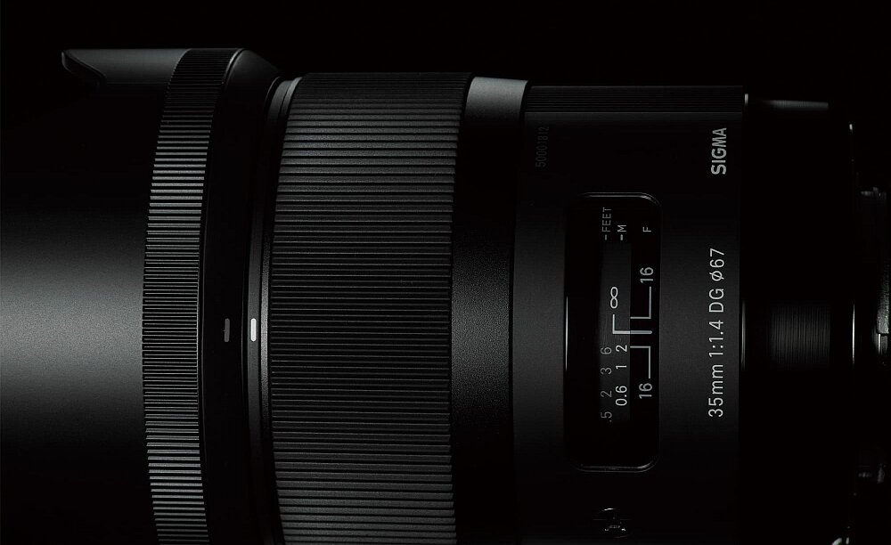 Obiektyw SIGMA A 35-1.4 DG HSM   obudowa 