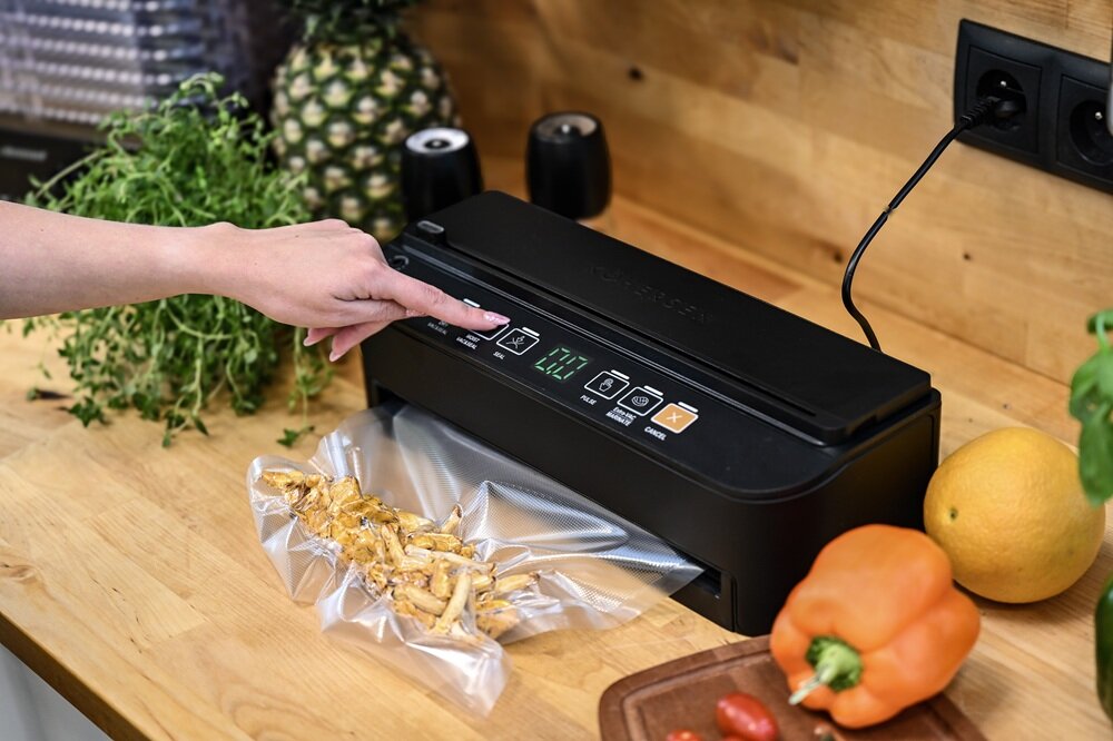 Zgrzewarka próżniowa KOHERSEN Matt Expert dłuższa świeżość produktów, technologia pakowania próżniowego, aromatyczne, soczyste, bogare w wartości odżywcze