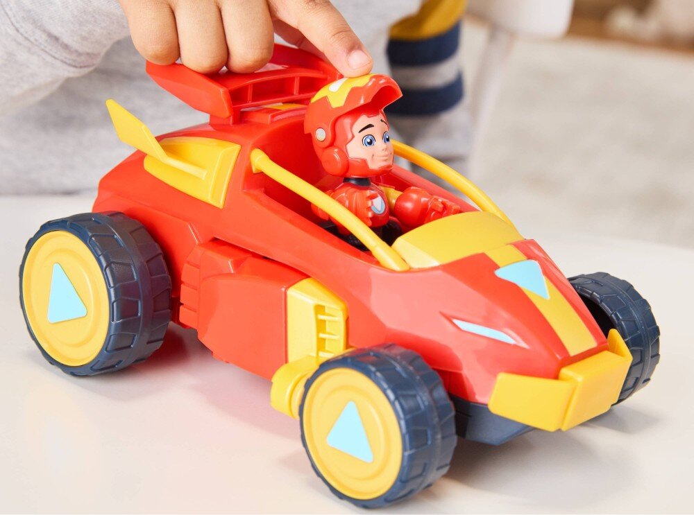 Figurka HASBRO Disney Junior Marvel Iron Man and his Awesome Friends 2w1 Mech Suit i Vehicle G14745P0