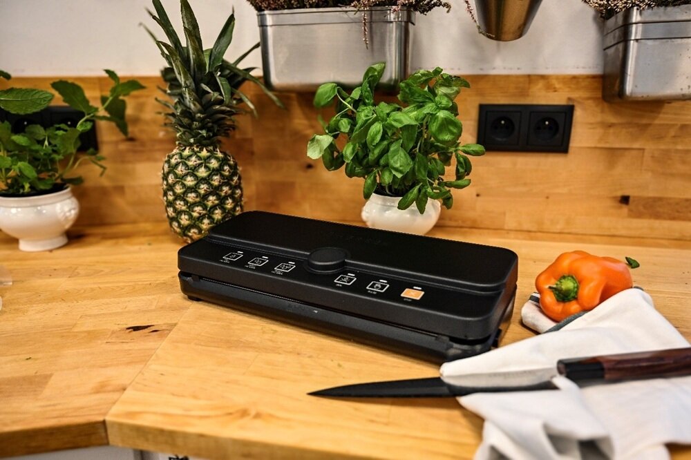 Zgrzewarka próżniowa KOHERSEN Matt Comfort kilka trybów pracy, tryb syche/mokre/mokre+, tryb pulsacyjny, tryb zgrzewania