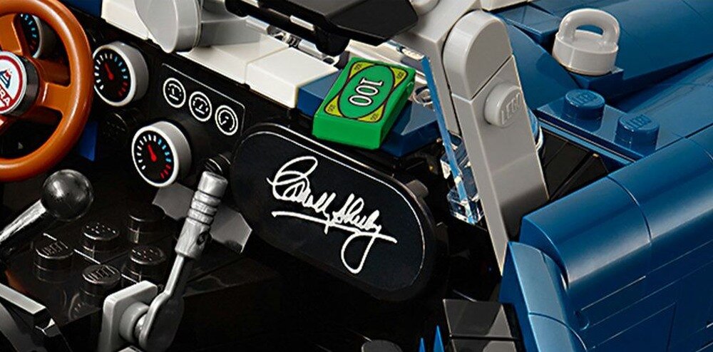 LEGO 10357 Icons Shelby Cobra 427 S-C silnik V8  