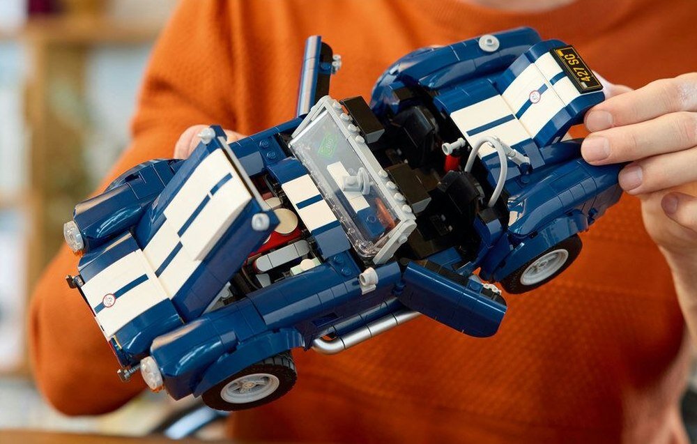 LEGO 10357 Icons Shelby Cobra 427 S-C akcesoria  