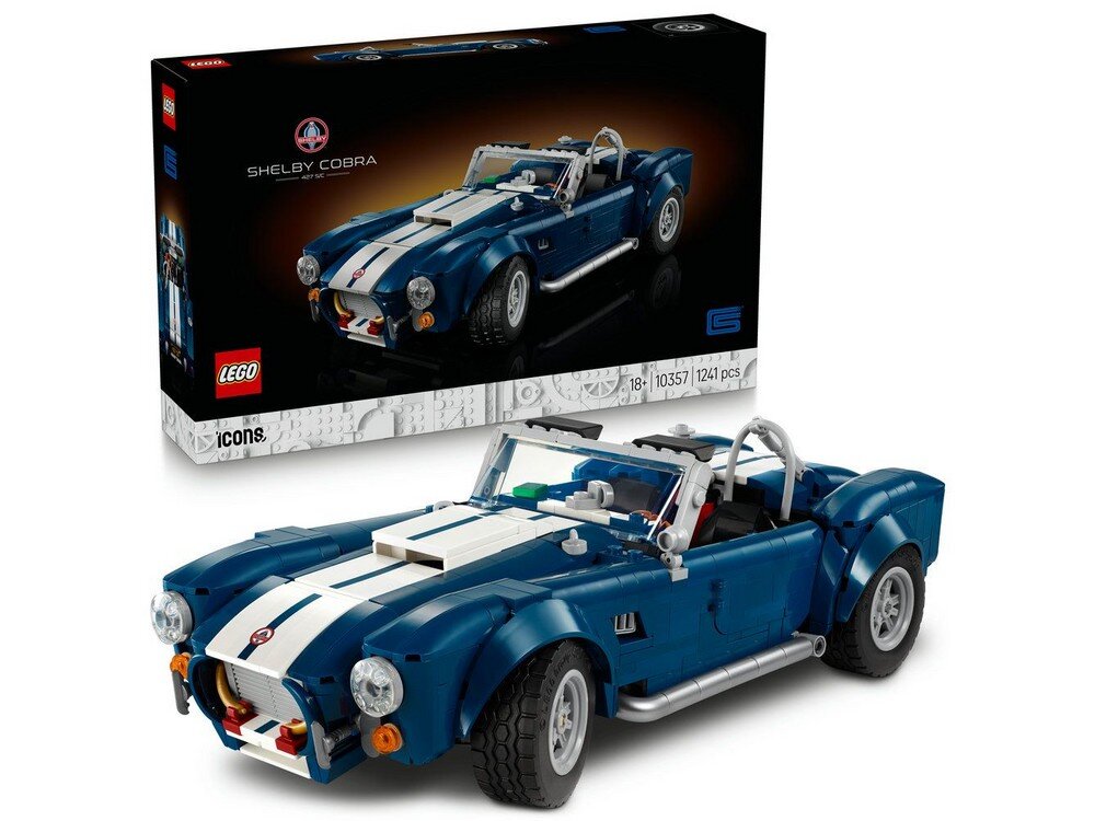 LEGO 10357 Icons Shelby Cobra 427 S-C  Zestaw 
