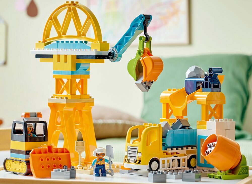 LEGO 10476 DUPLO Plac budowy z pojazdami 3 w 1    kv lifestyle początek opisu sekcja nagłówkowa