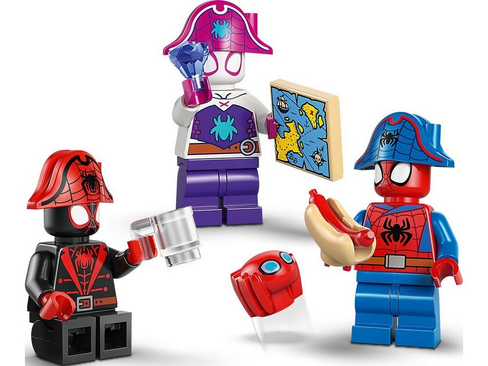 LEGO 11208 Marvel Statek piracki drużyny Spidey’ego Trace-E minifigurki Ghost-Spider