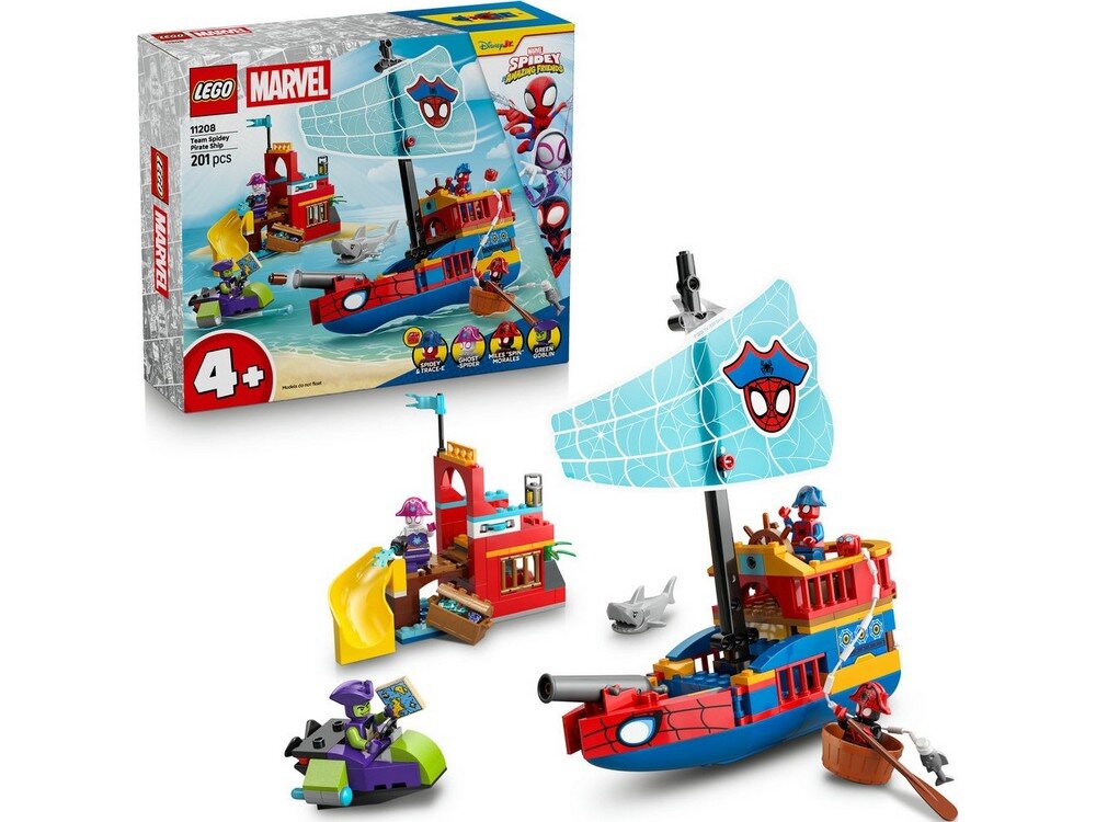 LEGO 11208 Marvel Statek piracki drużyny Spidey’ego  Zestaw 