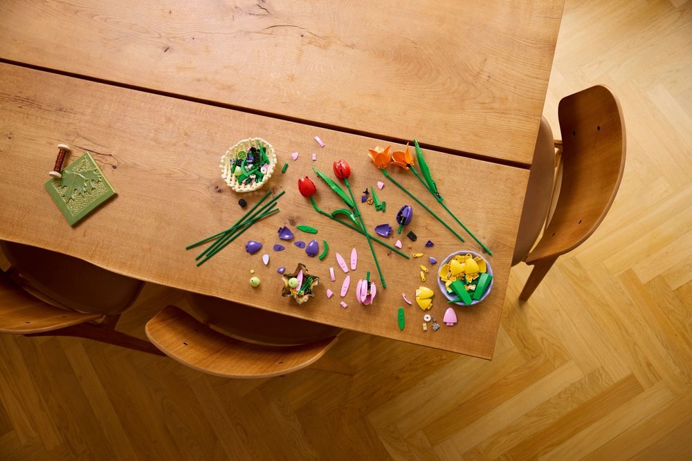 LEGO 11501 ICONS Bukiet tulipanów relaks spędzanie czasu kreatywne myślenie koordynacja 
   