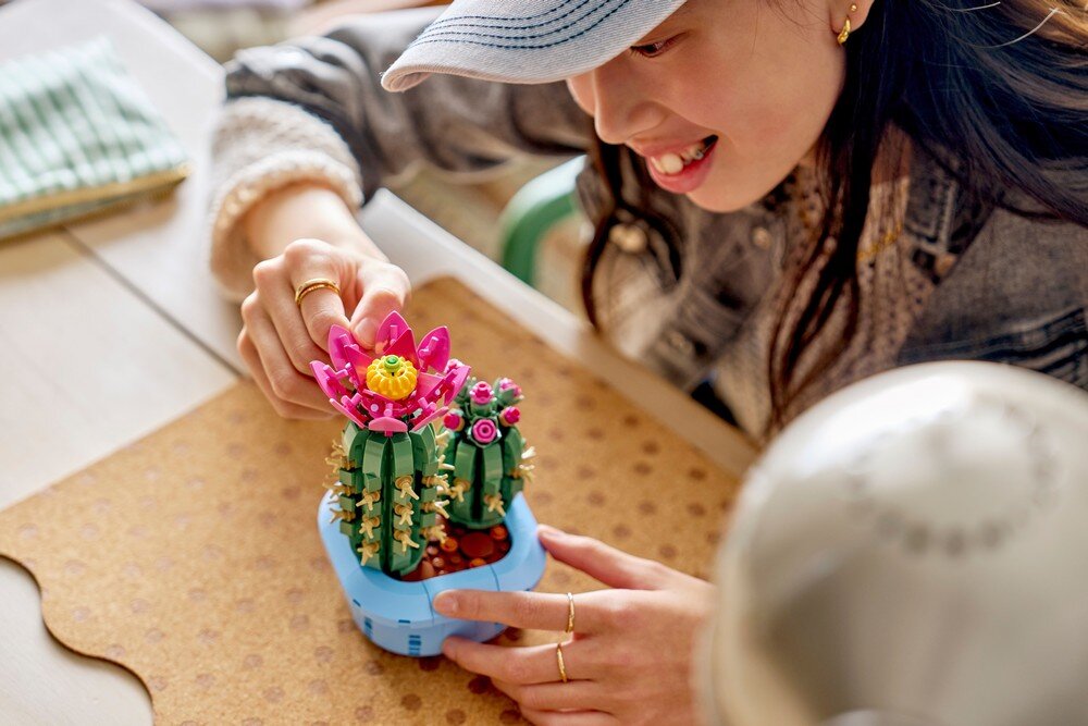 LEGO 11509 ICONS Kwitnący kaktus elementy opis konstrukcji wiek
 