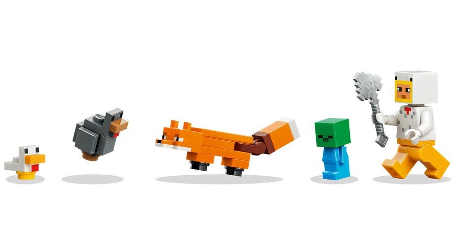 LEGO 21585 Minecraft Farma Kurczaków figurka  