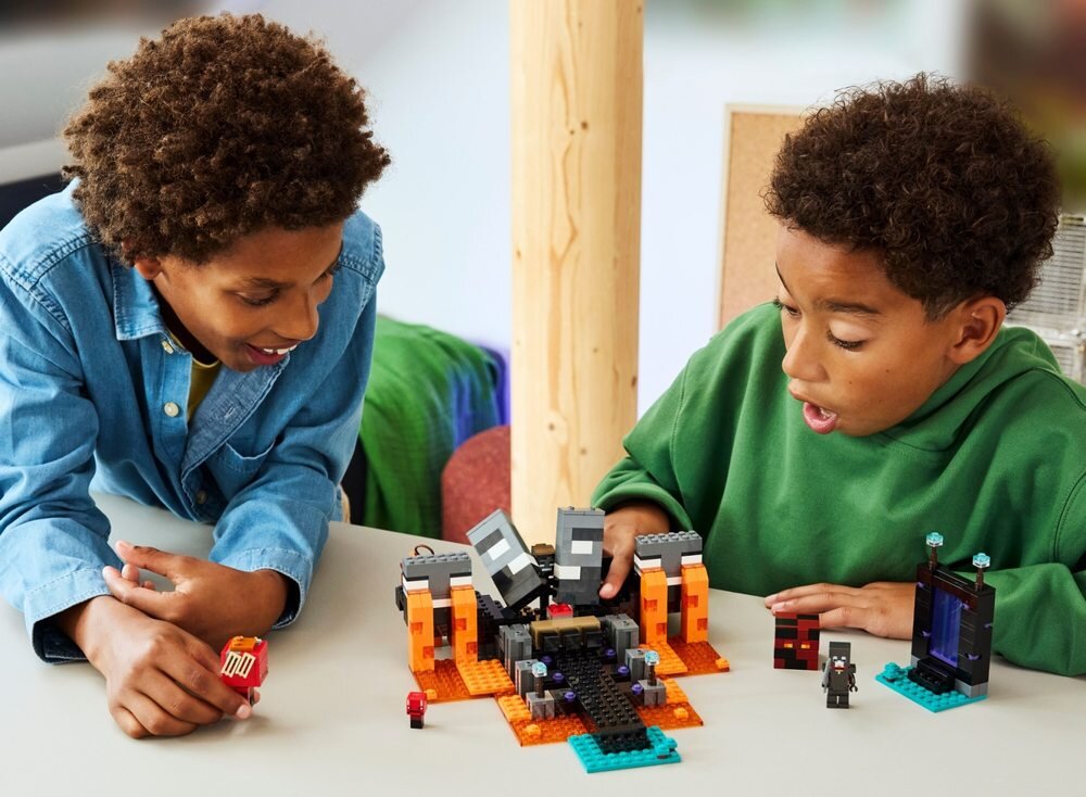 LEGO 21590 Minecraft Walka z Witherem elementy opis konstrukcji wiek
 