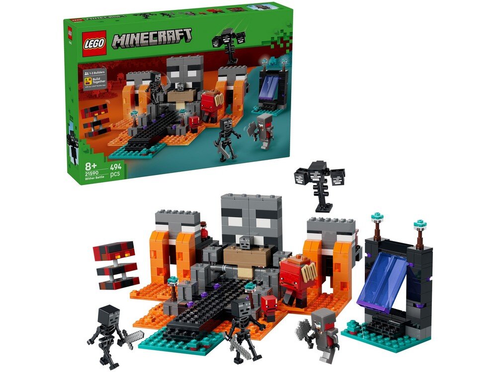 LEGO 21590 Minecraft Walka z Witherem Zestaw Zestaw