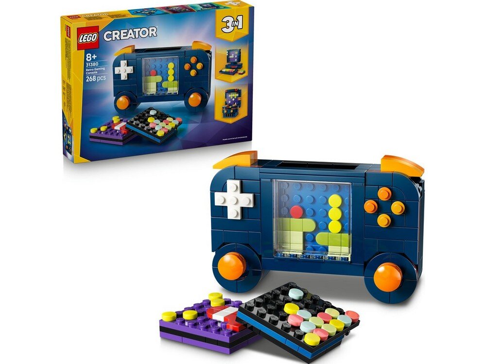 LEGO 31380 Creator Konsola do gry retro Zestaw  