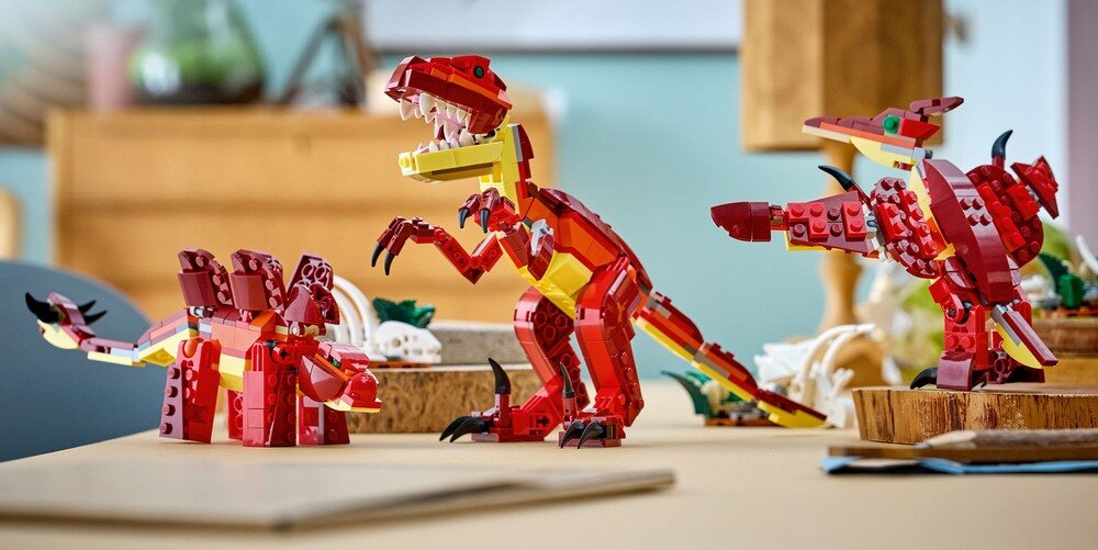 LEGO 31379 Creator Dzikie zwierzęta groźny dinozaur    kv lifestyle początek opisu sekcja nagłówkowa