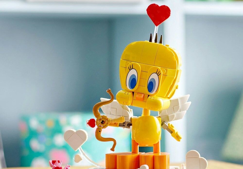 LEGO 40824 Iconic Uroczy kanarek Tweety  prezent walentynkowy elementy opis konstrukcji wiek
