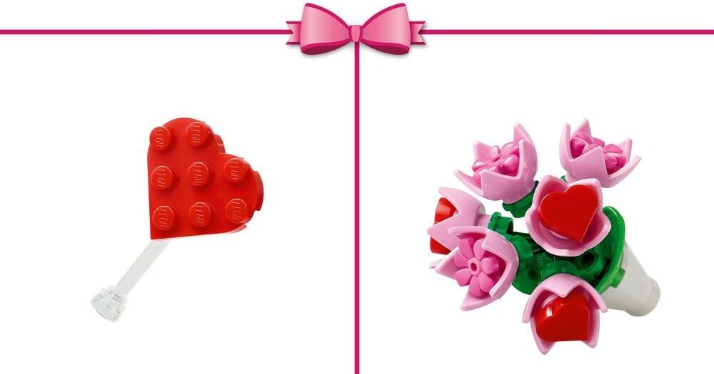 LEGO 40824 Iconic Uroczy kanarek Tweety   jako kupidyn Figurka ma ruchomą głowę Łuk i strzała