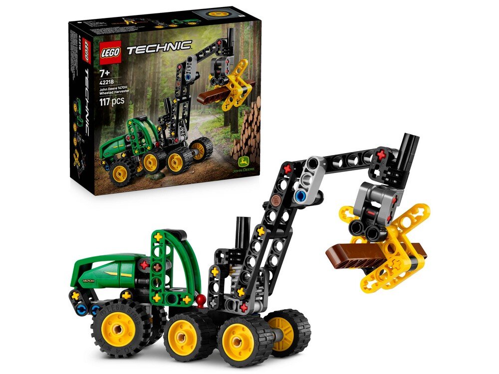 LEGO 42218 Technic John Deere 1470H Harwester kołowy Zestaw  