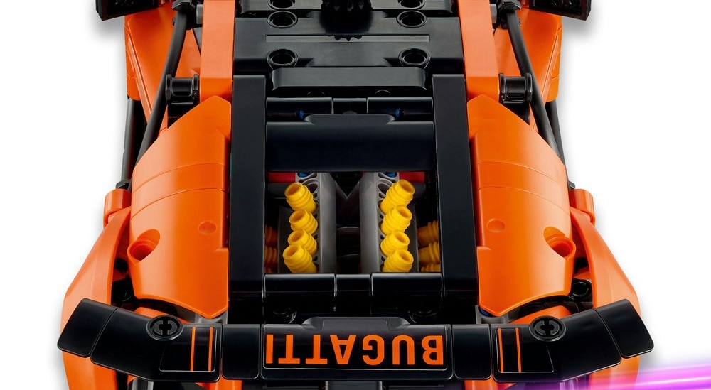 LEGO 42222 Technic hipersamochód Bugatti Chiron Pur Sport prezent dla dzieci 