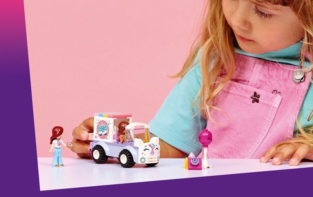 LEGO 42675 Friends Jednorożcowa dostawa tortu elementy opis konstrukcji wiek
  