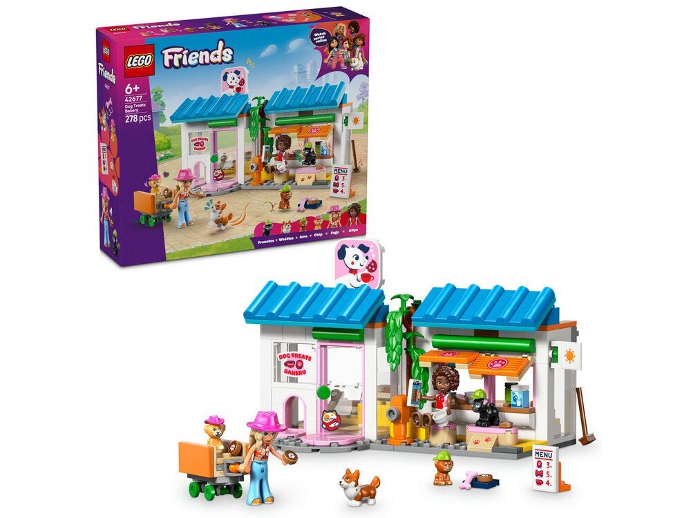 LEGO 42677 Friends Piekarnia z psimi przysmakami  Zestaw 
