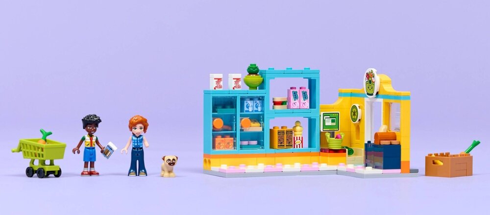 LEGO 42680 Friends Sklep spożywczy w mieście Heartlake     kv lifestyle początek opisu sekcja nagłówkowa
