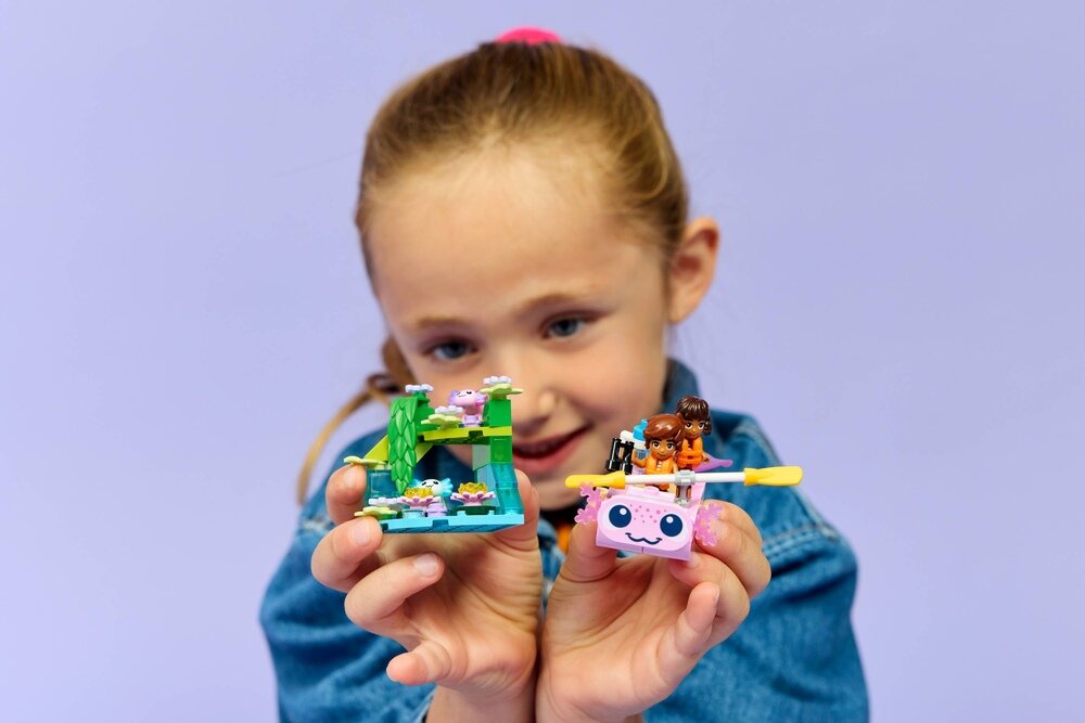 LEGO 42681 Friends Przygoda na aksolotlowej łodzi  2 cm wysokości, 10 cm długości i 5 cm szerokości 