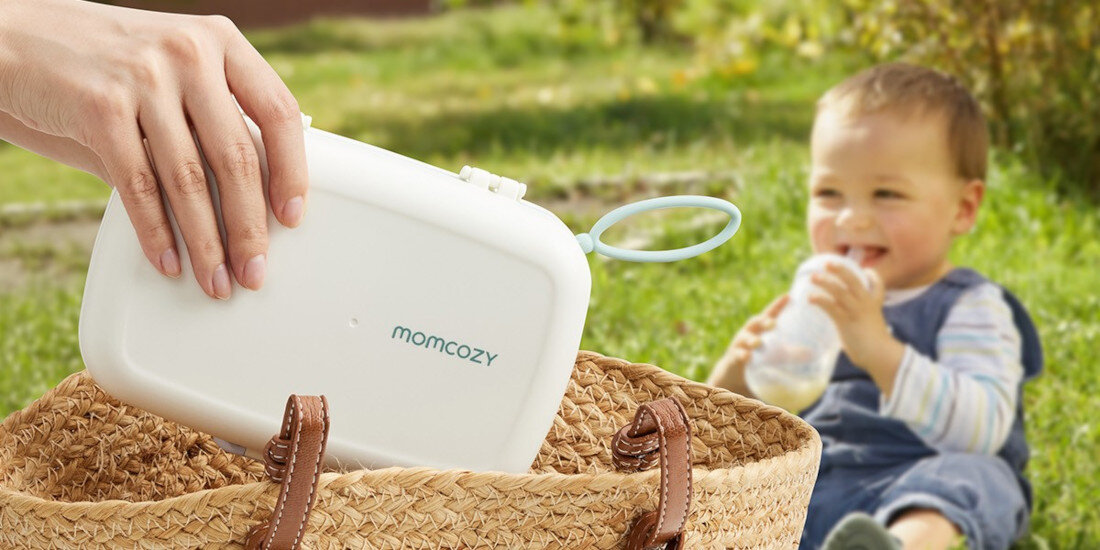 Zestaw szczotek do czyszczenia butelek MOMCOZY 7w1 Zielony Gotowość na podróż Wodoszczelny pojemnik jest dobrym towarzyszem podróży higiena