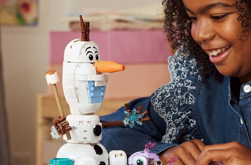 LEGO 43287 Disney Piknik Olafa i Bruniego elementy opis konstrukcji wiek
  