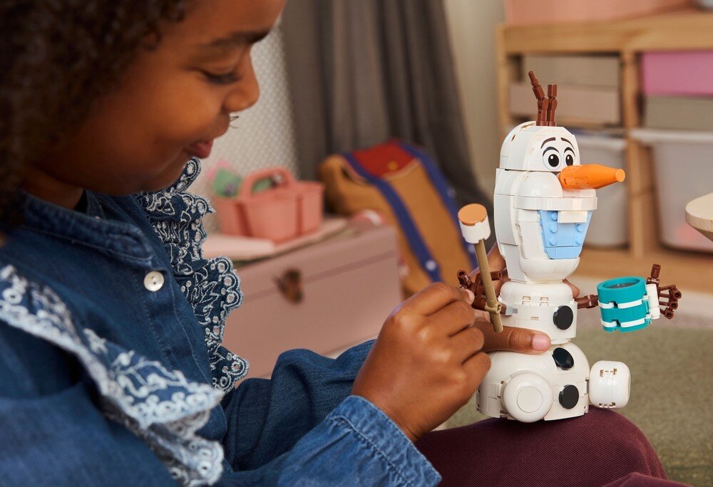 LEGO 43287 Disney Piknik Olafa i Bruniego  prezent akcesoria własne historie Disney Kraina lodu 