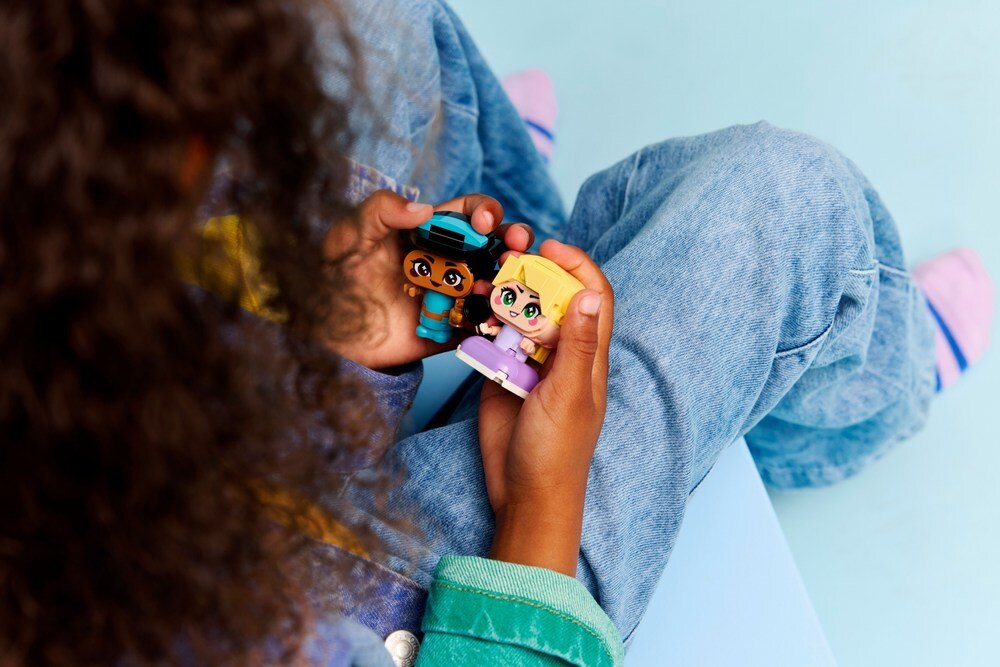 LEGO 43303 Disney Princess Mała Dżasmina i Roszpunka ruchome ramiona inne księżniczki Disneya 