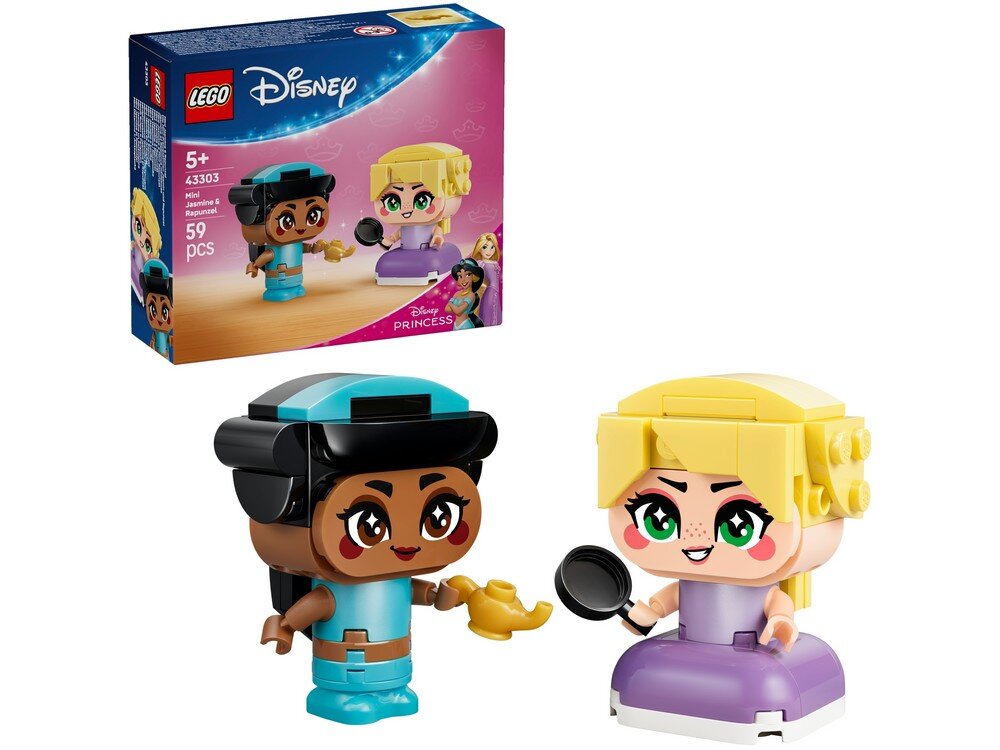 LEGO 43303 Disney Princess Mała Dżasmina i Roszpunka Zestaw  
