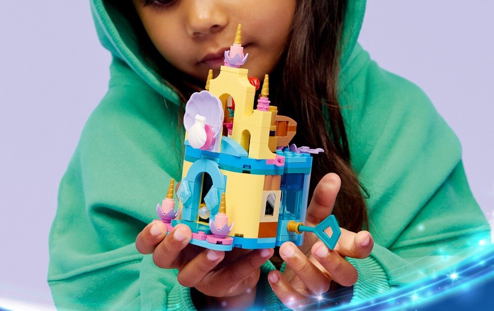 LEGO 43285 Disney Princess Magiczny minipałac Arielki  prezent własne historie