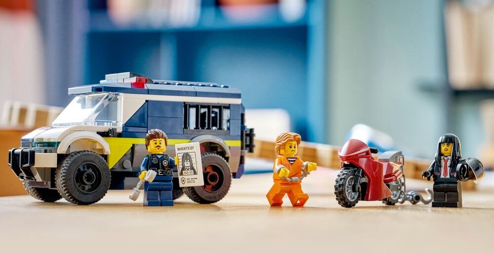 LEGO 60479 City Furgonetka policyjnego konwoju więziennego    kv lifestyle początek opisu sekcja nagłówkowa