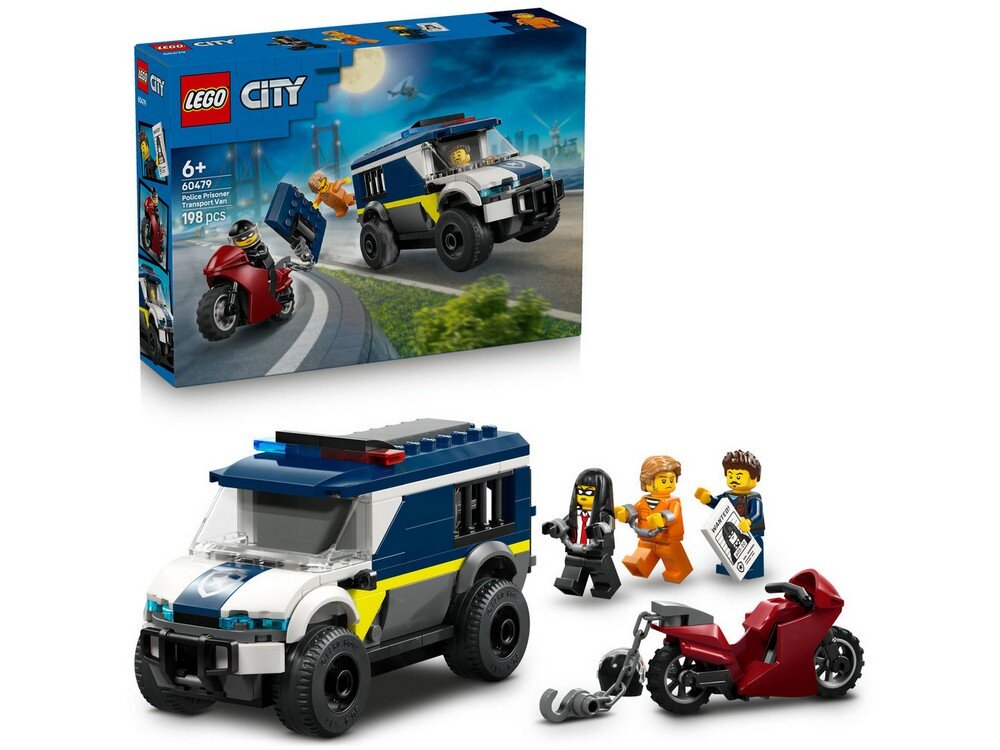 LEGO 60479 City Furgonetka policyjnego konwoju więziennego Zestaw  