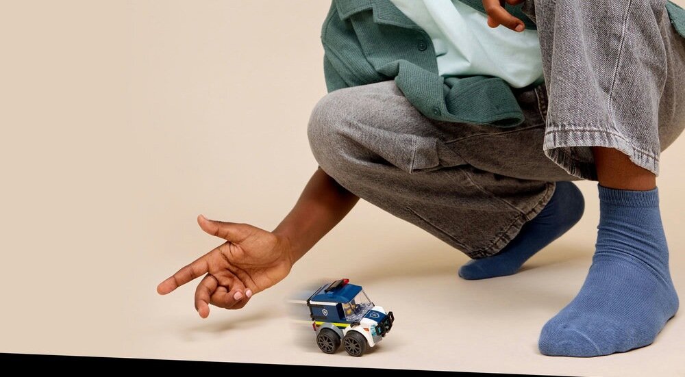 LEGO 60481 City Pojazdy — Ciężarówka policyjna prezent seria kolekcja  