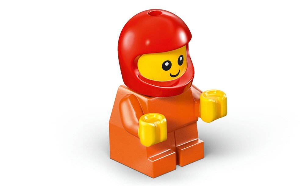 LEGO 60483 City Pojazdy — Ładowarka kołowa  Minifigurka  pracownika budowlanego 