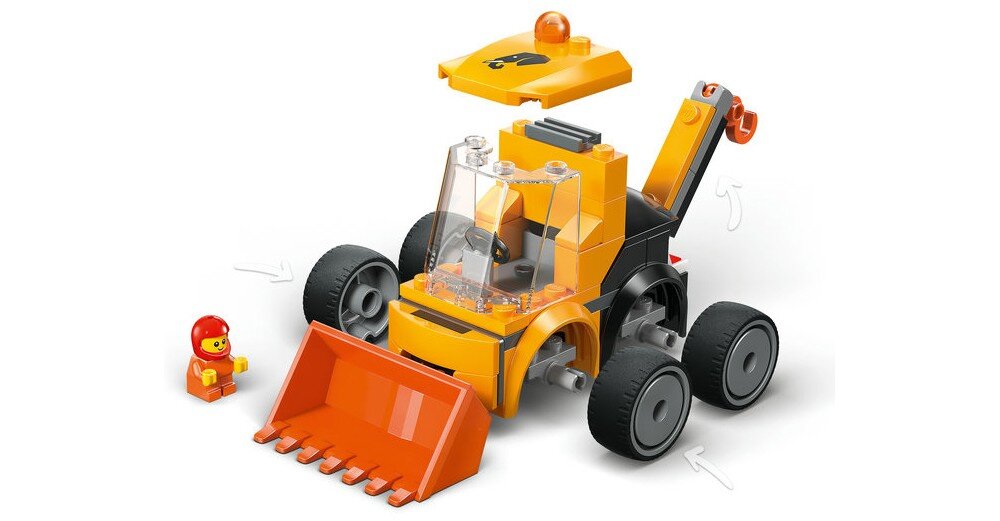 LEGO 60483 City Pojazdy — Ładowarka kołowa Prezent seria kolekcja  