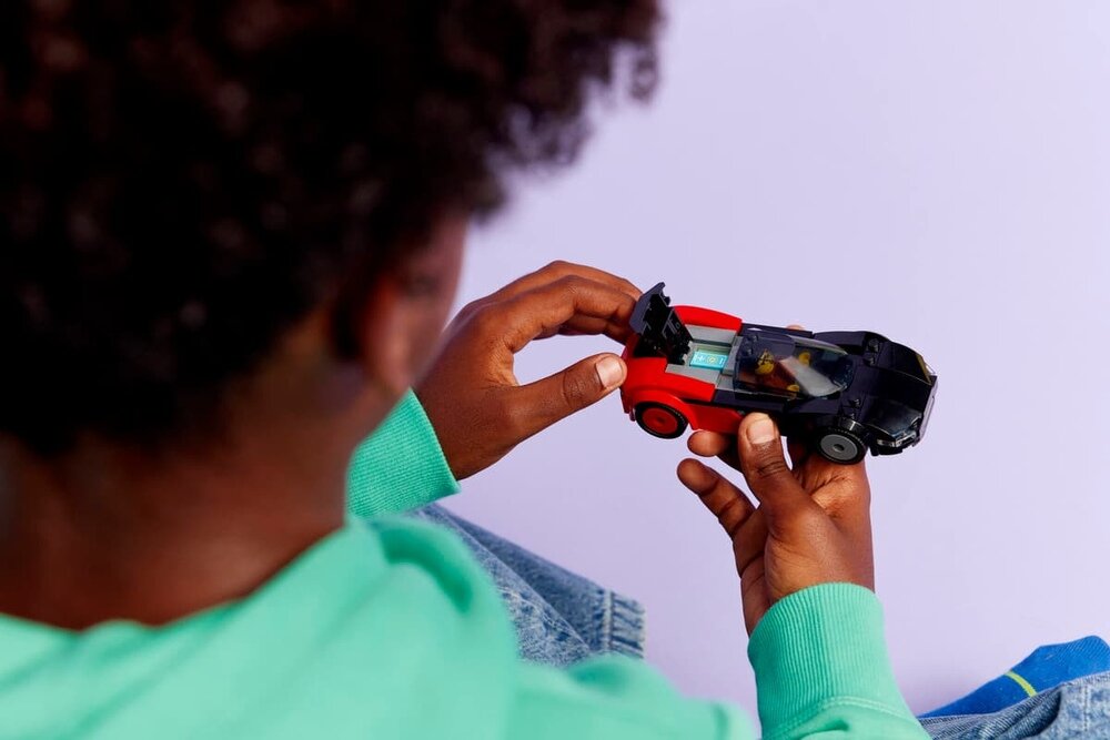 LEGO 60486 City Supersamochód elektryczny elementy opis konstrukcji wiek
  