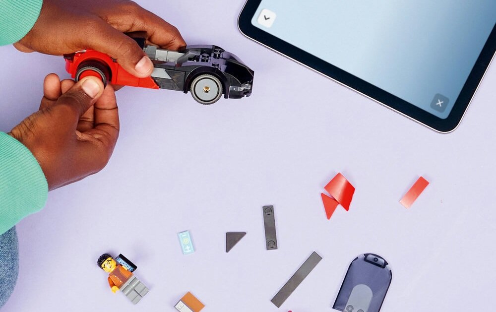 LEGO 60486 City Supersamochód elektryczny zdolności manualne rozwój dziecka koordynacja umiejętności wyobraźnia 
  