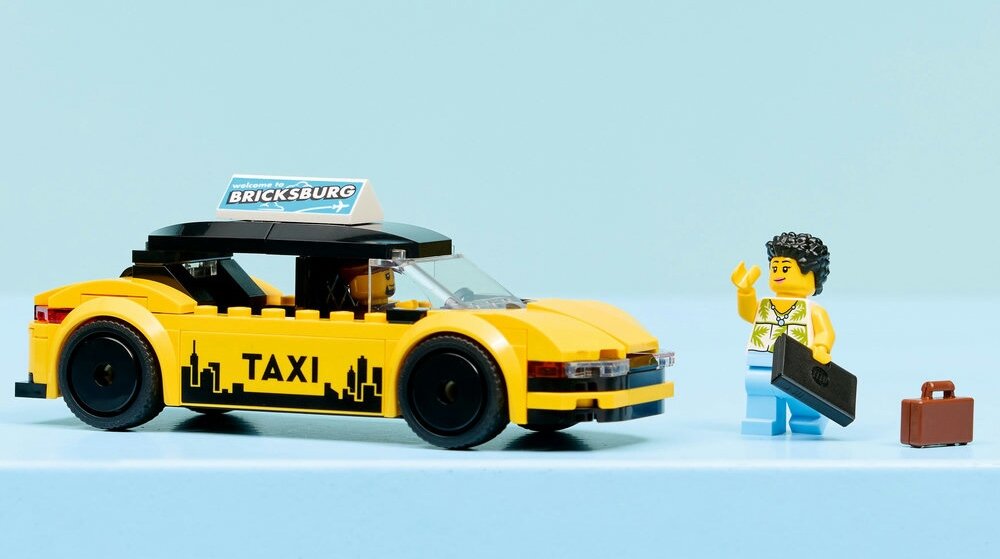 LEGO 60487 City Żółta taksówka   kv lifestyle początek opisu sekcja nagłówkowa