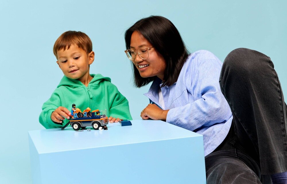 LEGO 60491 City Laweta dla motocykli elementy opis konstrukcji wiek
  