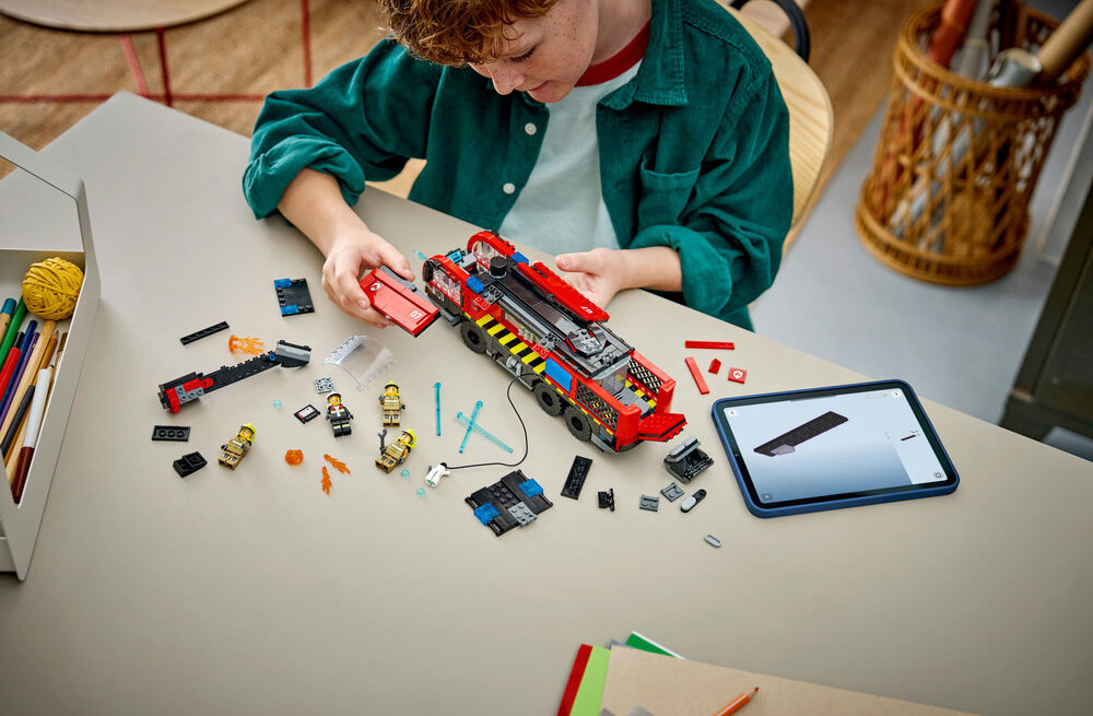 LEGO 60499 City Lotniskowy wóz strażacki zdolności manualne rozwój dziecka koordynacja umiejętności wyobraźnia 
  