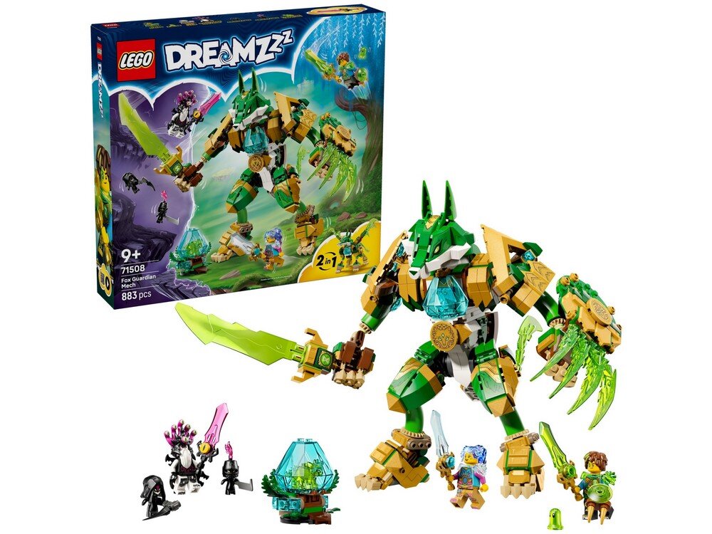 LEGO 71508 DREAMZzz Lisi mech-strażnik Zestaw 