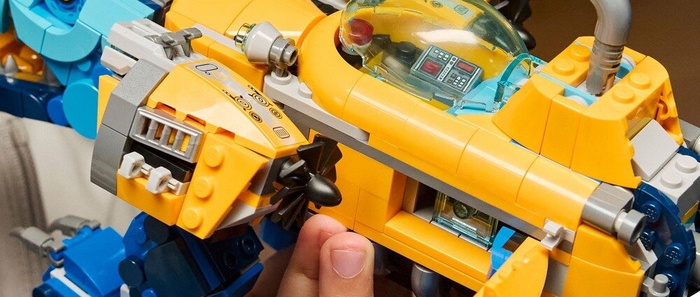 LEGO 71512 DREAMZzz Krokodylołódź podwodna  14 cm wysokości, 42 cm długości i 14 cm szerokości prezent seria kolekcja
