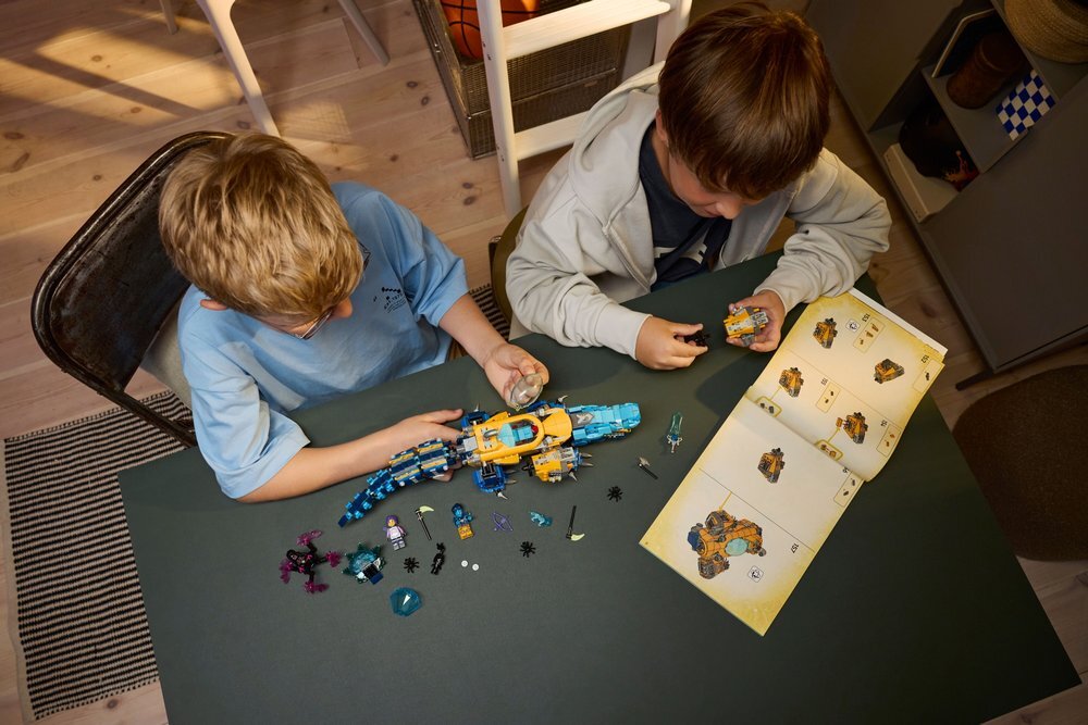 LEGO 71512 DREAMZzz Krokodylołódź podwodna  zdolności manualne rozwój dziecka koordynacja umiejętności wyobraźnia 
 