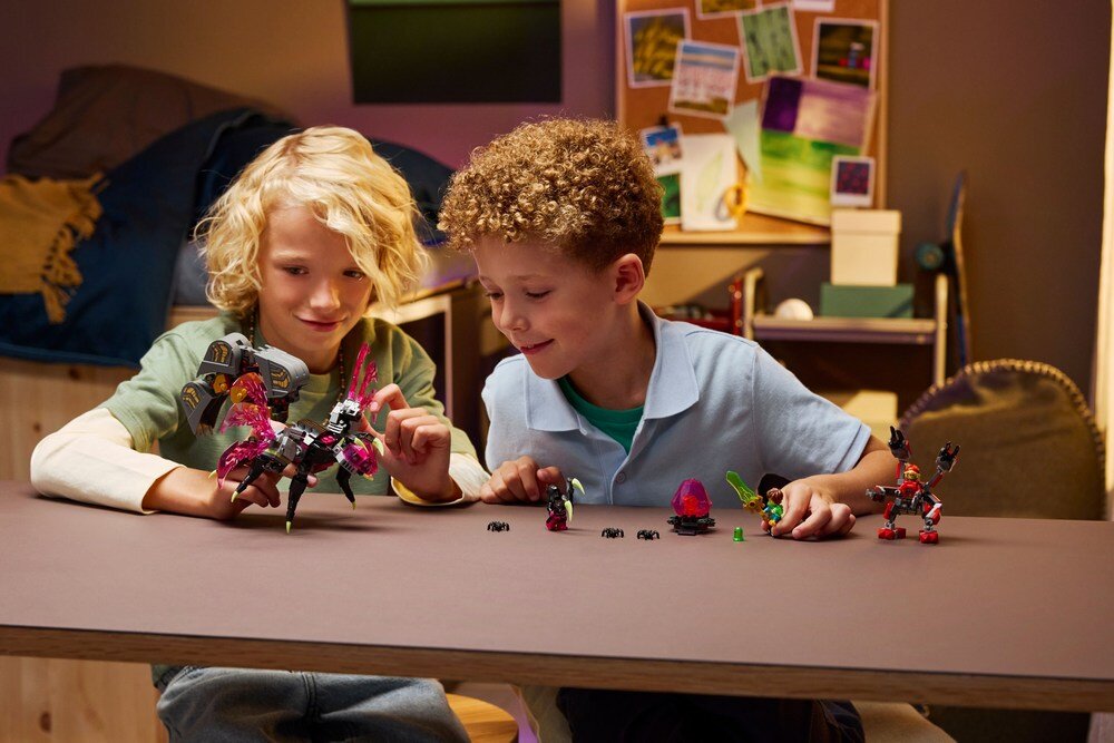 LEGO 71513 DREAMZzz Koszmarna skorpionowa koparka elementy opis konstrukcji wiek
 